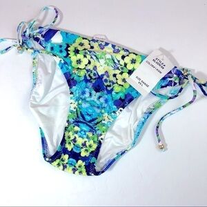 Nanette Lepore Floral Bikini Swim Bottom S